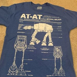 Men’s size medium Star Wars tee shirt.   Like new